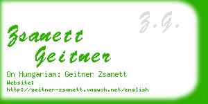 zsanett geitner business card